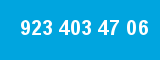 923 403 47 06 923 403 47 06